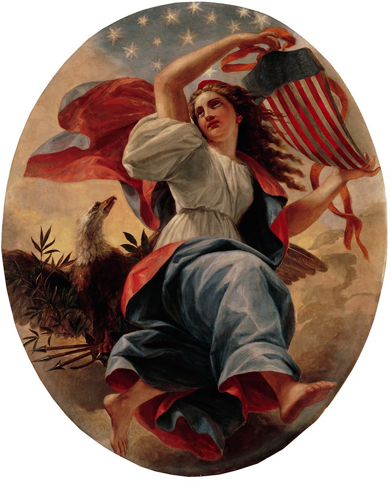 Union 1869 art print by Constantino Brumidi for $57.95 CAD