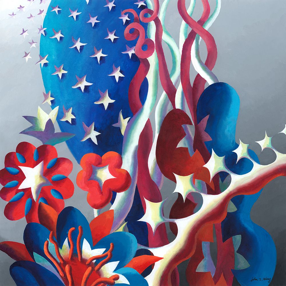 Ode to the Flowers V art print by John Z. Wang for $57.95 CAD