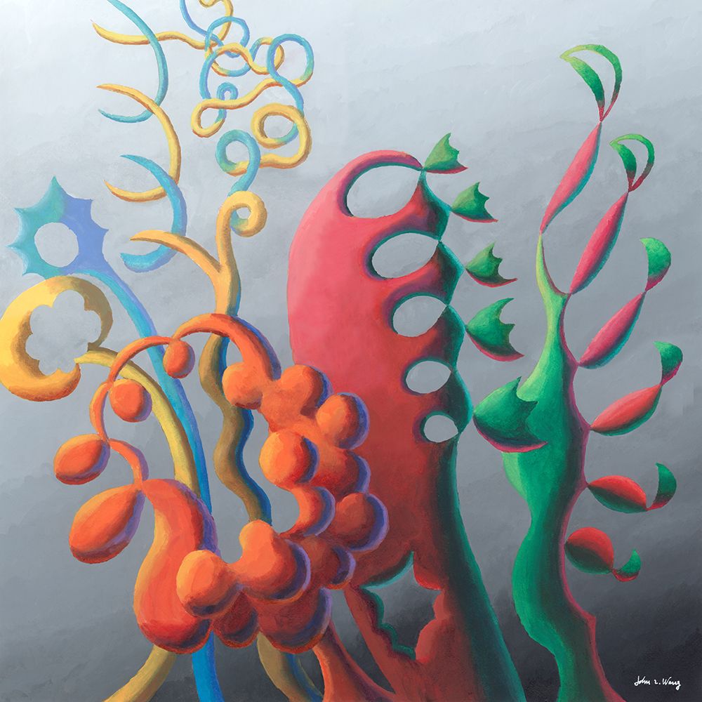 Ode to the Flowers VI art print by John Z. Wang for $57.95 CAD