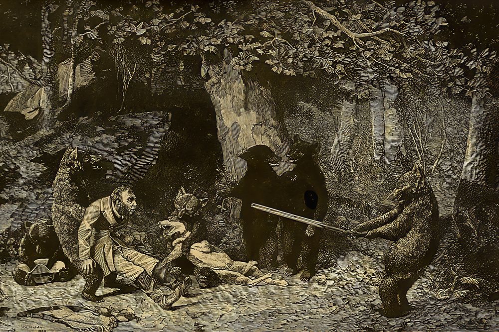 Bear Print from Art and Artists of Our Time art print by William Holbrook Beard for $57.95 CAD