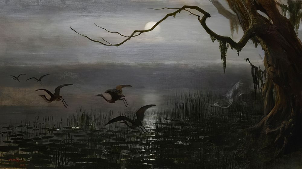 Phantom Crane art print by William Holbrook Beard for $57.95 CAD