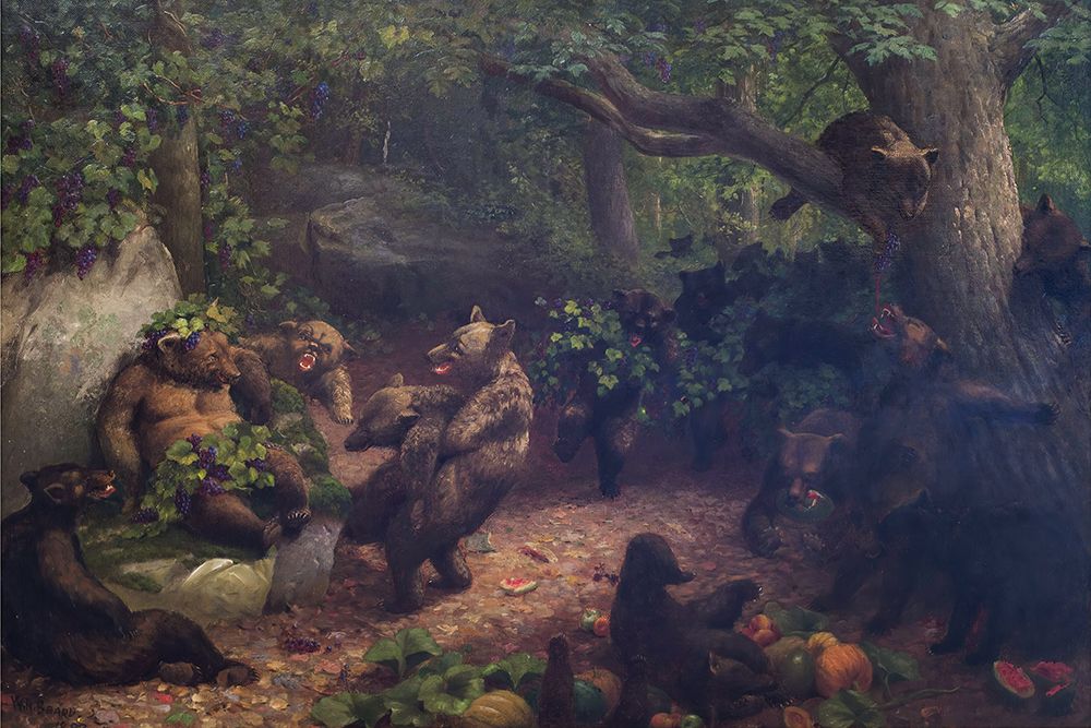 Bears Dance art print by William Holbrook Beard for $57.95 CAD
