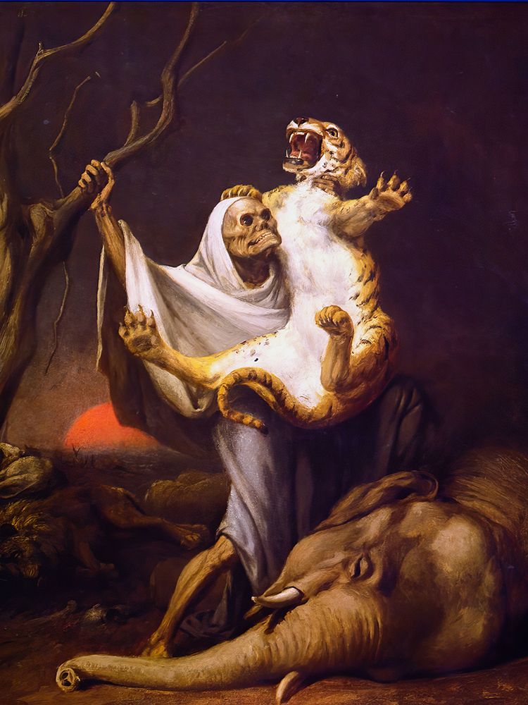 The Power of Death art print by William Holbrook Beard for $57.95 CAD