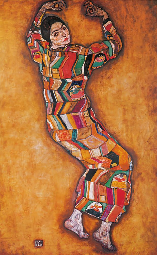 Portrait of Friederike Maria Beer 1914 art print by Egon Schiele for $57.95 CAD