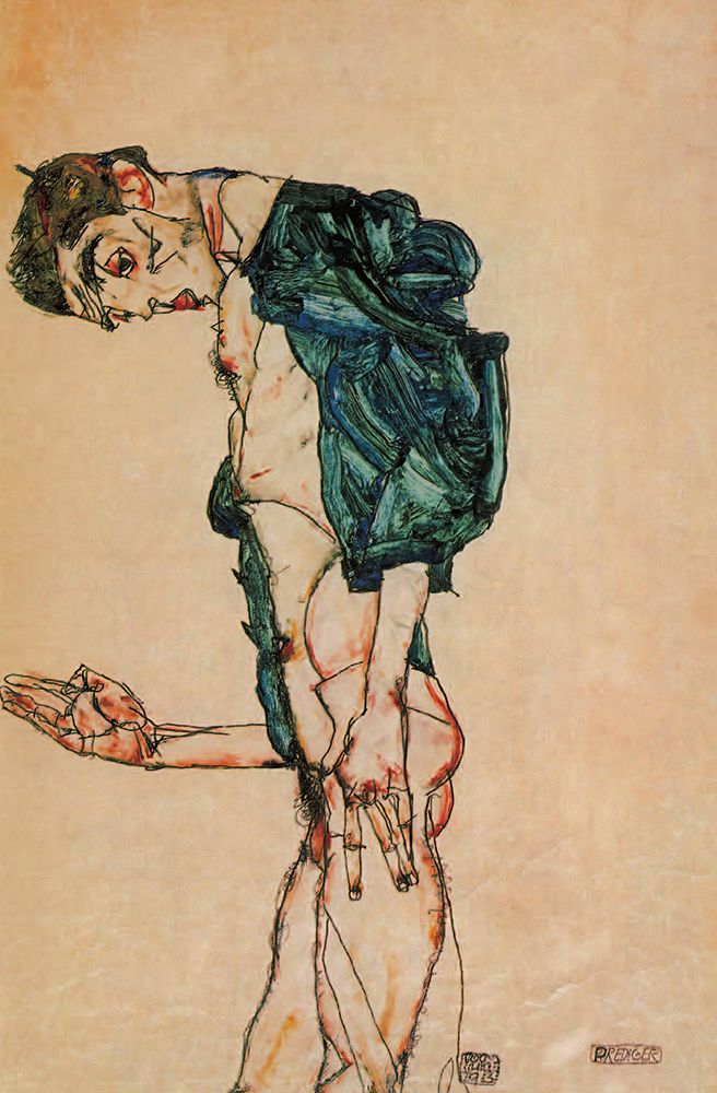Preacher 1913 art print by Egon Schiele for $57.95 CAD