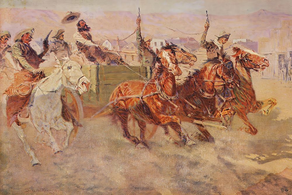 Bringing Home the New Cook art print by Frederic Remington for $57.95 CAD