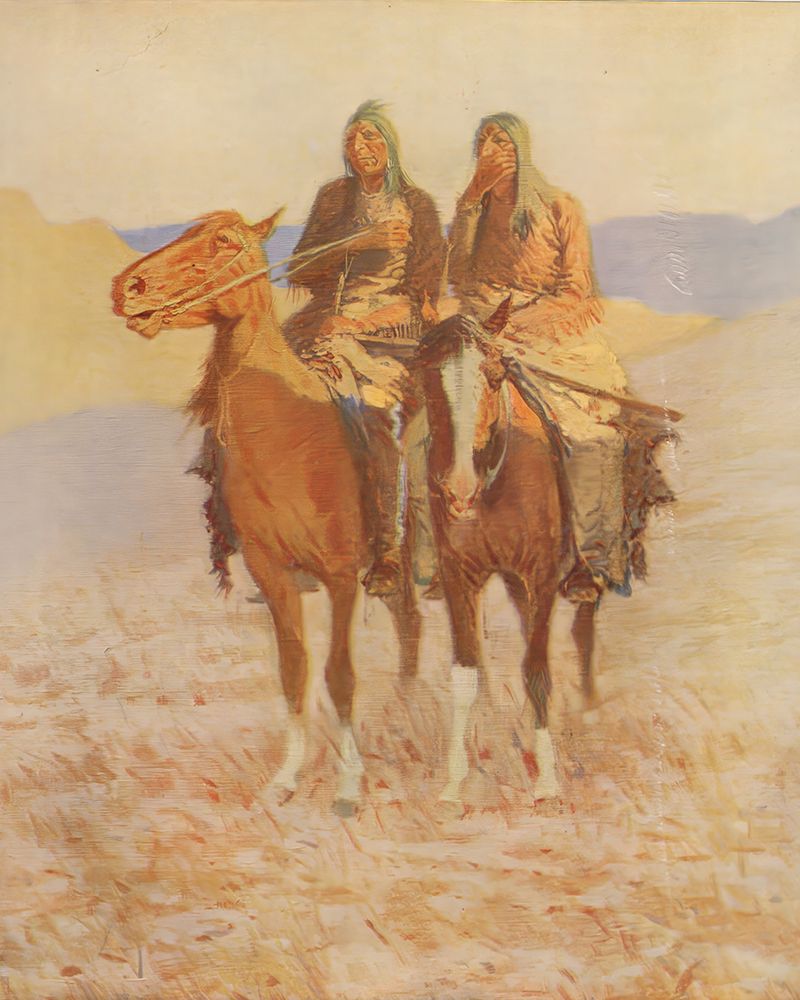 The Scouts 1908 art print by Frederic Remington for $57.95 CAD
