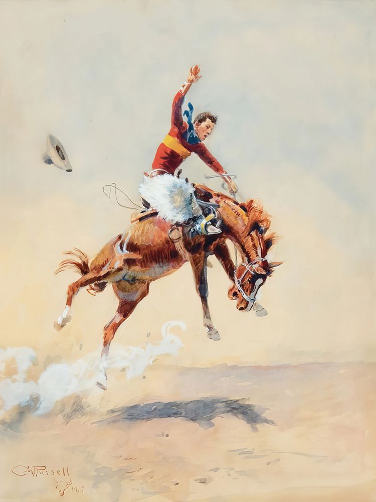 High, Wide and Handsome 1919 art print by Charles Marion Russell for $57.95 CAD
