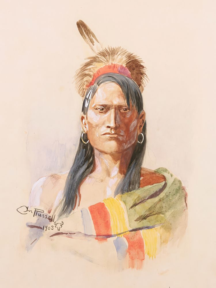 Nattuce 1903 art print by Charles Marion Russell for $57.95 CAD
