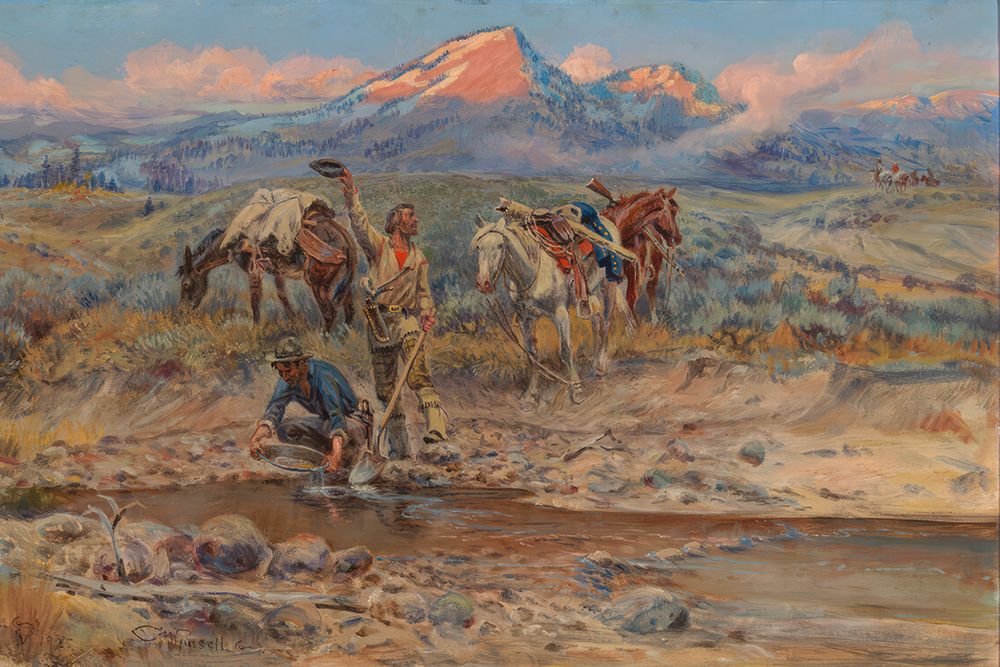 Pay Dirt art print by Charles Marion Russell for $57.95 CAD