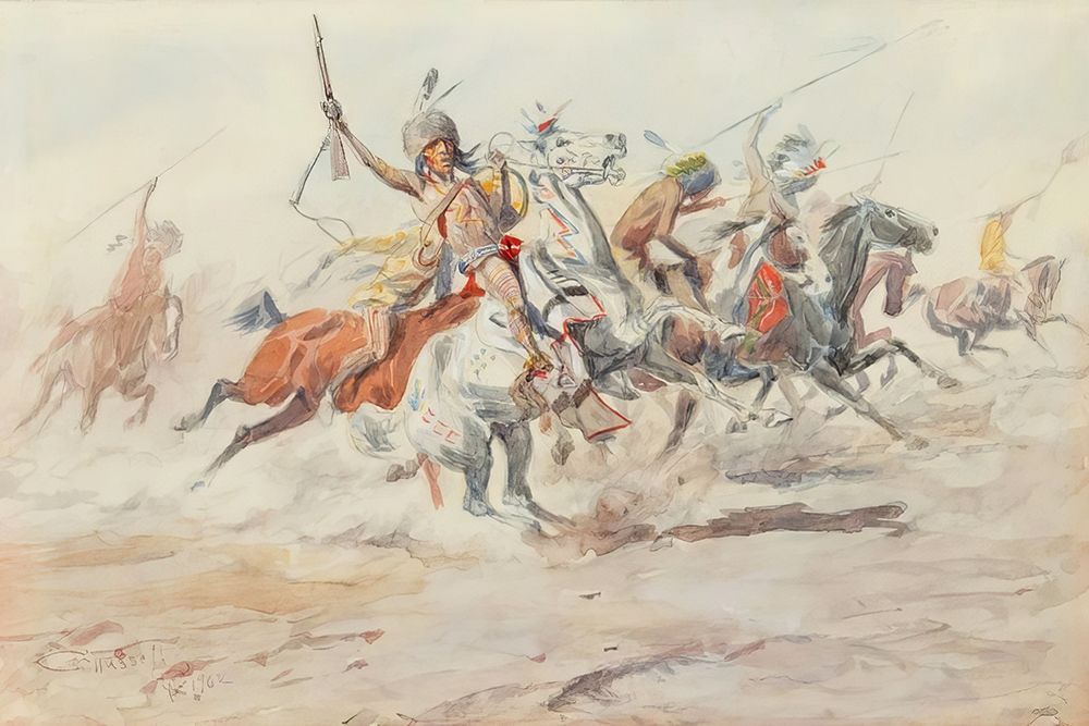 Pony Dance 1902 art print by Charles Marion Russell for $57.95 CAD