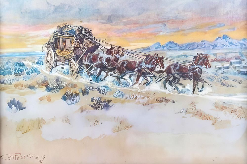 Prairie Express art print by Charles Marion Russell for $57.95 CAD