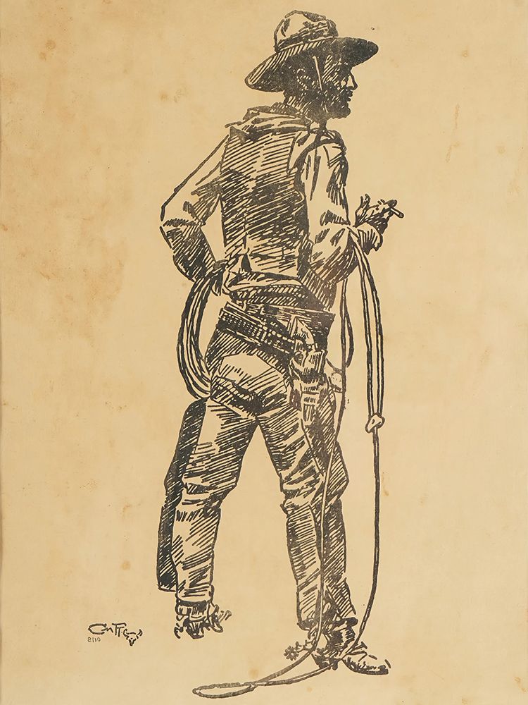 The Cowboy art print by Charles Marion Russell for $57.95 CAD