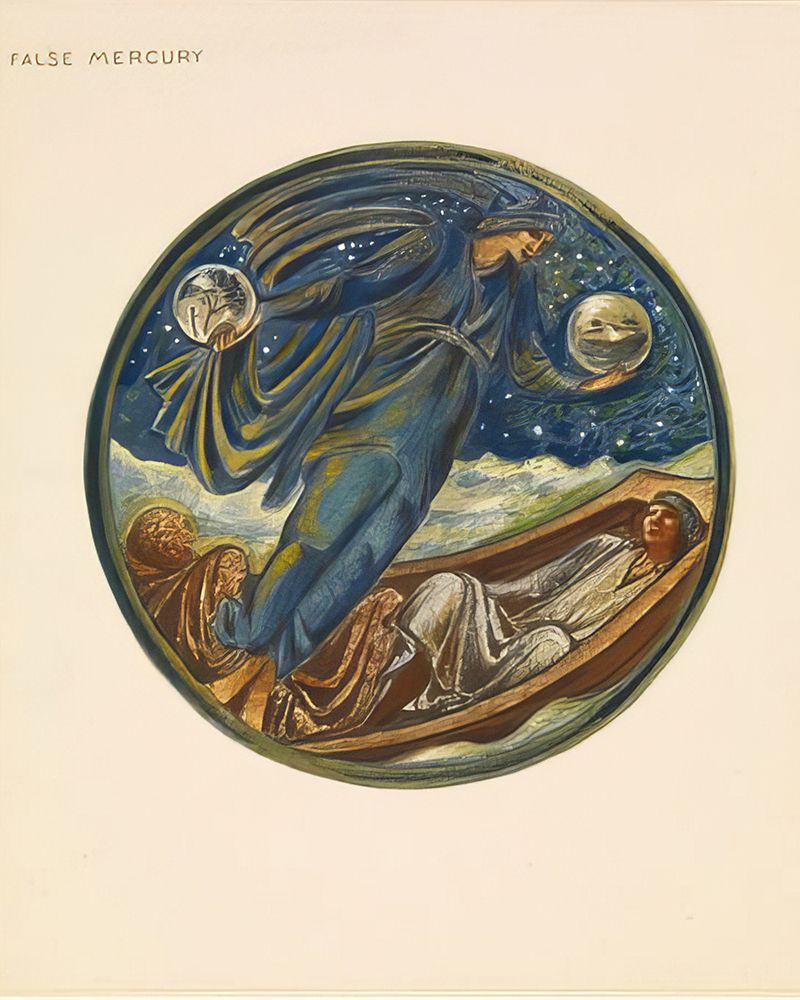 The Flower Book False Mercury 1905 art print by Edward Burne-Jones for $57.95 CAD