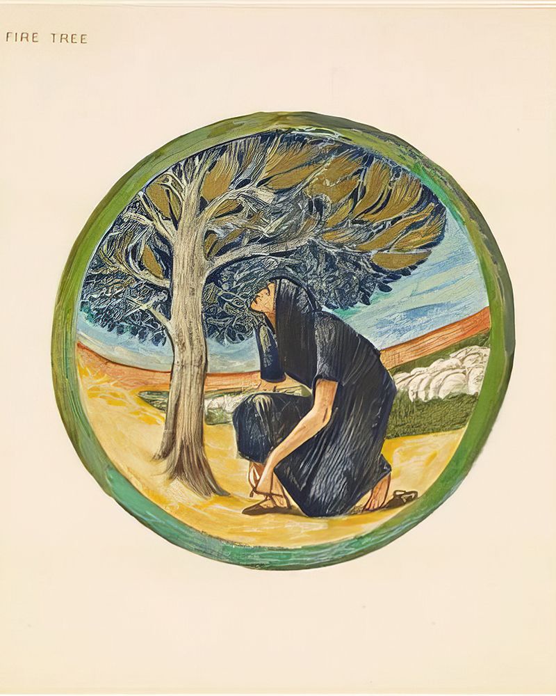 The Flower Book Fire Tree 1905 art print by Edward BurneΓÇôJones for $57.95 CAD