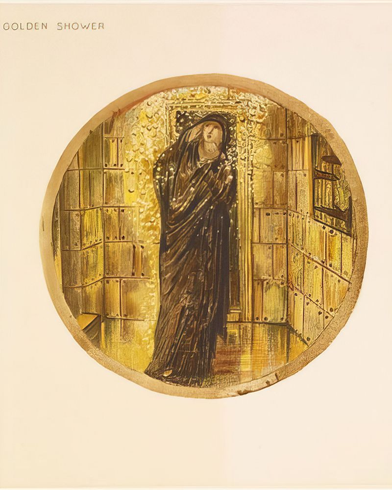 The Flower Book Golden Shower 1905 art print by Edward Burne-Jones for $57.95 CAD