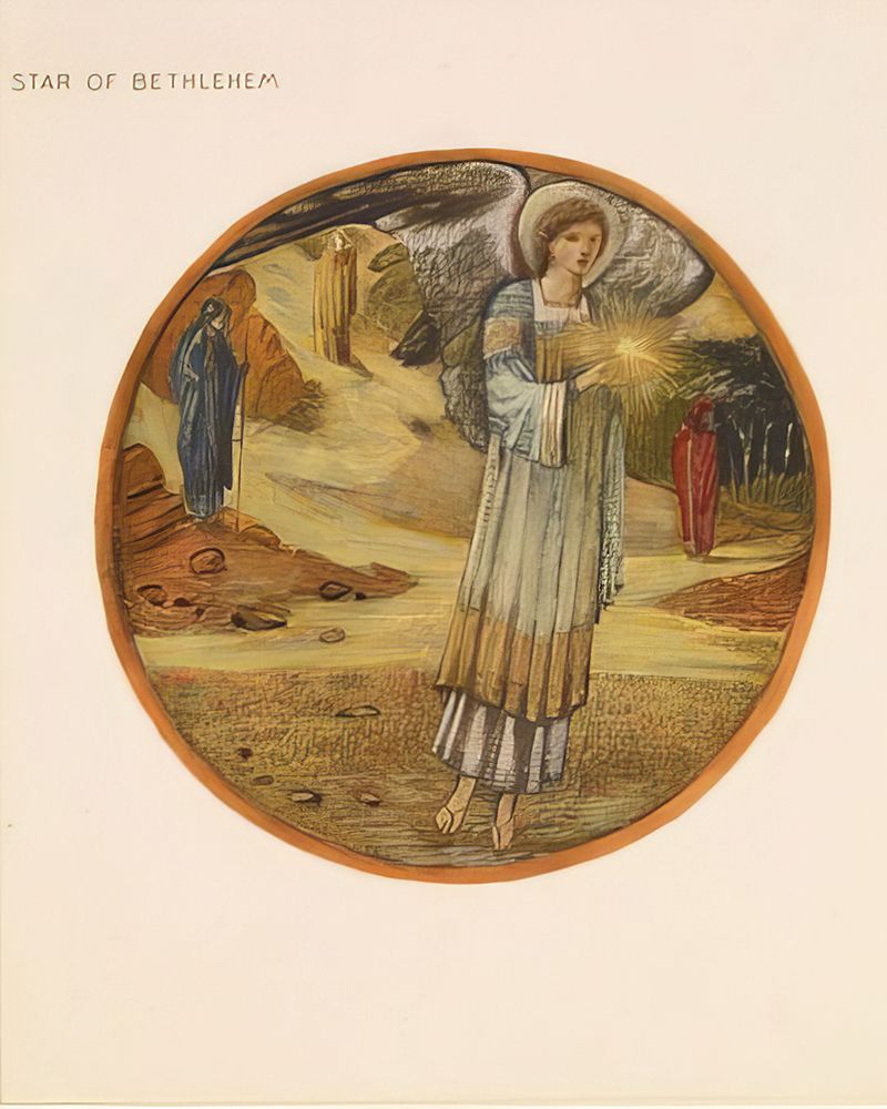 The Flower Book Star of Bethlehem 1905 art print by Edward BurneΓÇôJones for $57.95 CAD