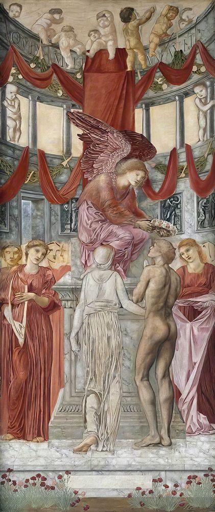 The Temple of Love art print by Edward Burne-Jones for $57.95 CAD