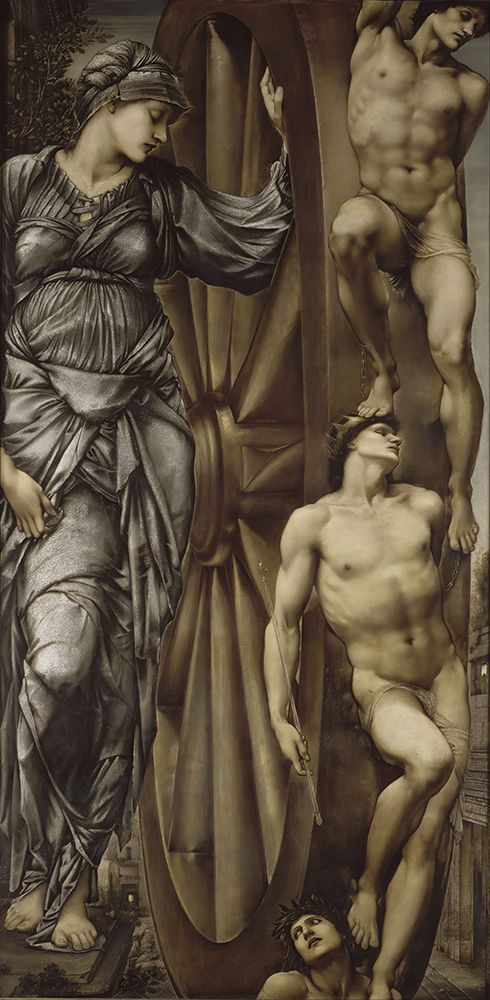 The Wheel of Fortune art print by Edward Burne-Jones for $57.95 CAD
