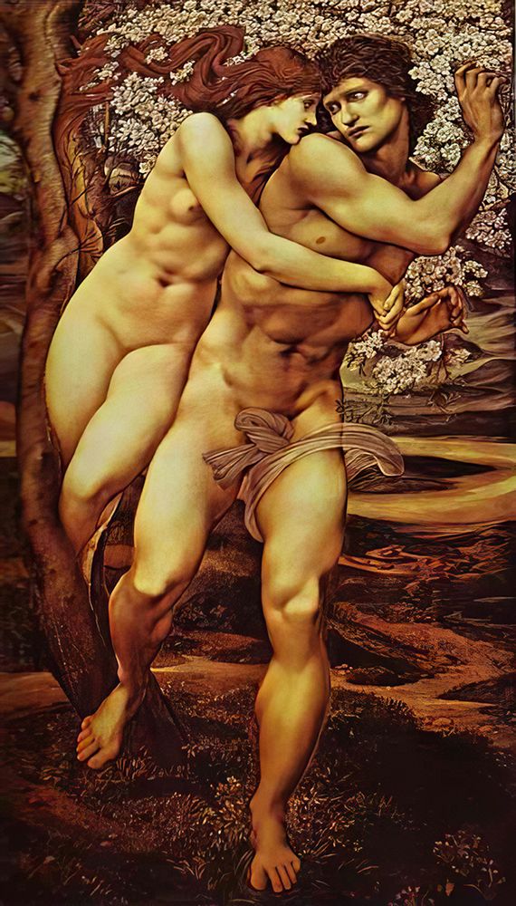 Tree of Forgiveness 1850 art print by Edward Burne-Jones for $57.95 CAD
