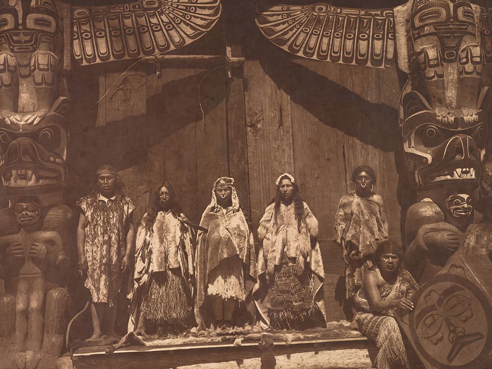 A Bridal Group 1914 art print by Edward S. Curtis for $57.95 CAD