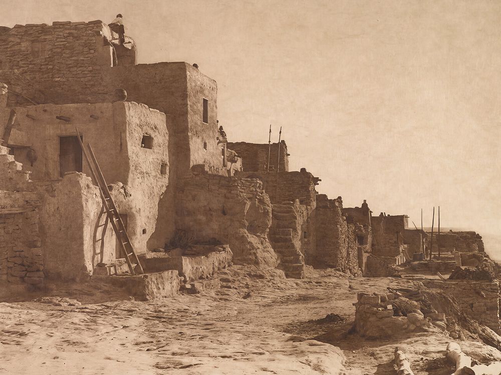 East Side of Walpi 1921 art print by Edward S. Curtis for $57.95 CAD