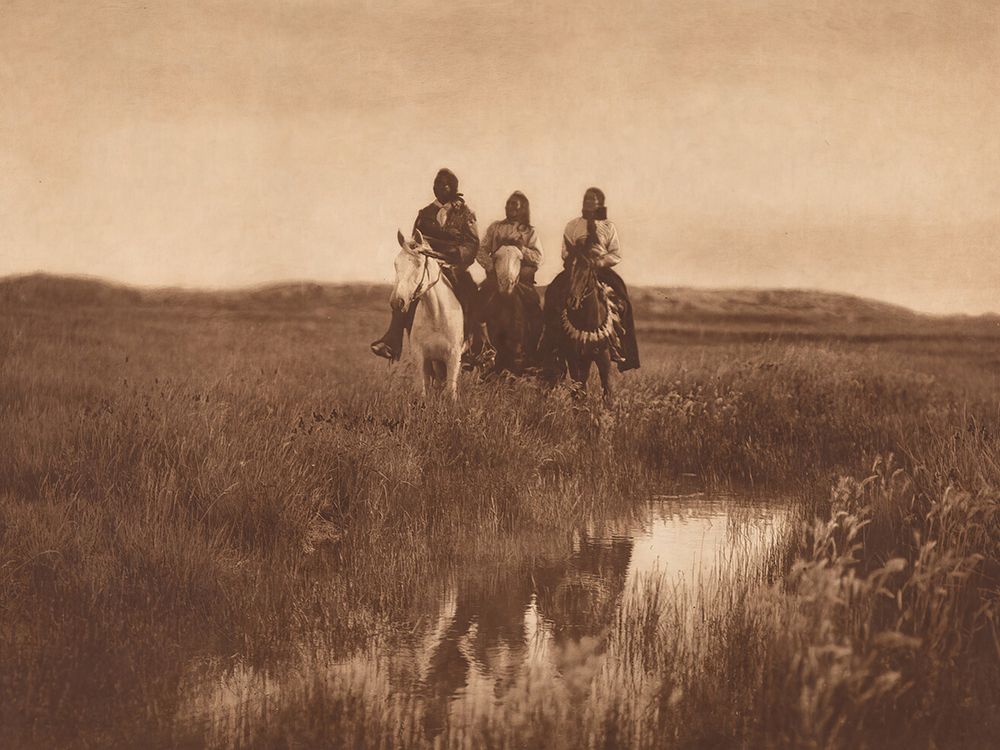 In the Land of the Sioux 1907 art print by Edward S. Curtis for $57.95 CAD