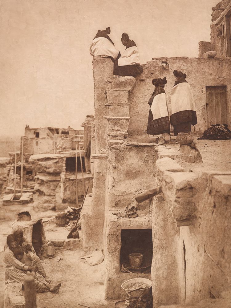 On the Housetop 1921 art print by Edward S. Curtis for $57.95 CAD