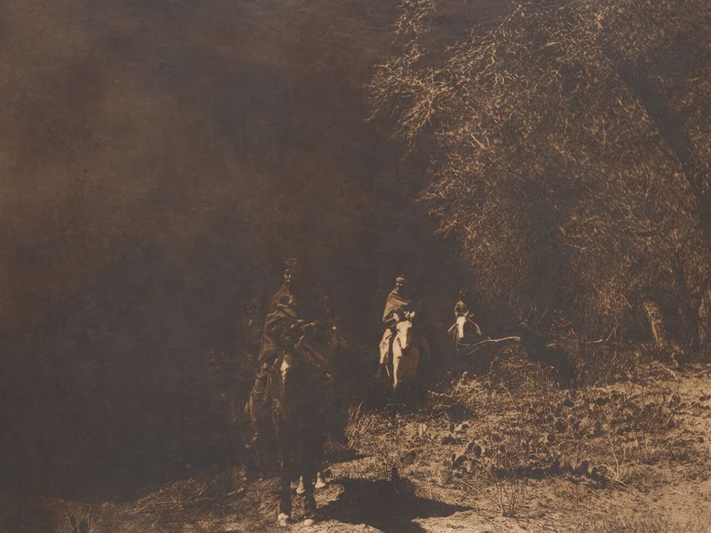 Out of the Darkness - Navaho 1904 art print by Edward S. Curtis for $57.95 CAD