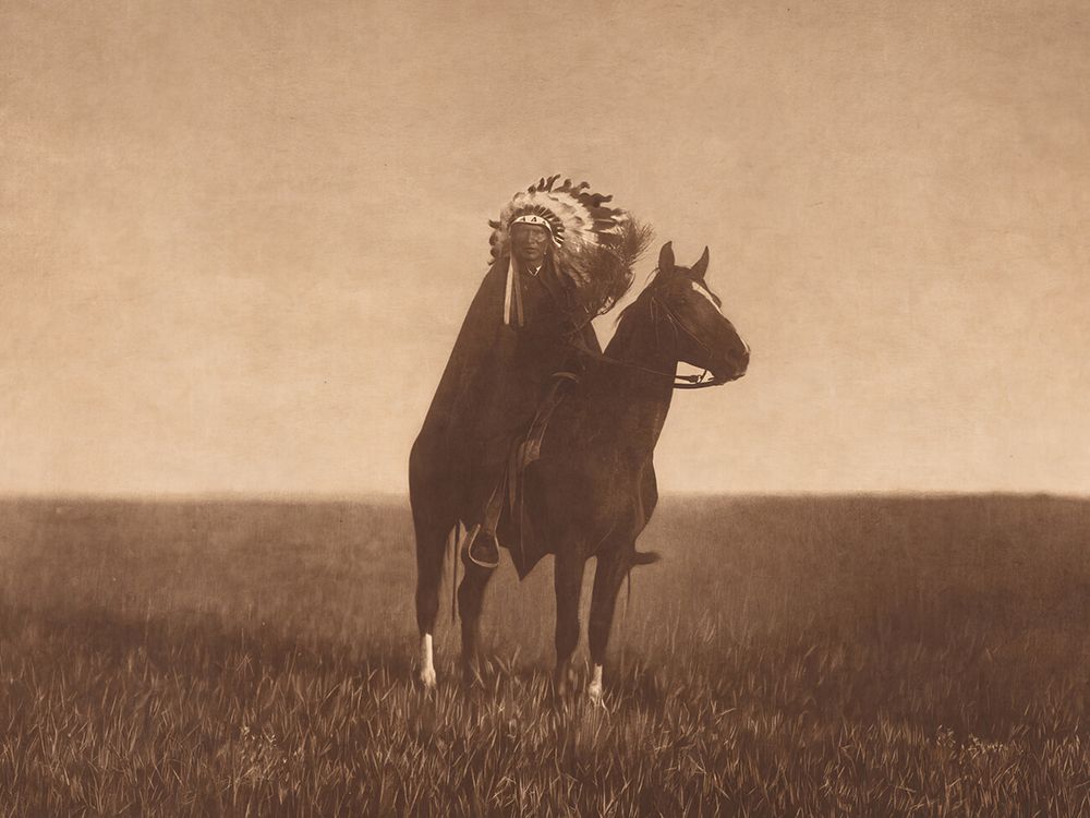 The Prairie Chief 1907 art print by Edward S. Curtis for $57.95 CAD