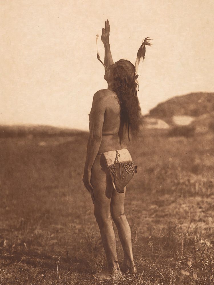 The Sun Dancer 1907 art print by Edward S. Curtis for $57.95 CAD