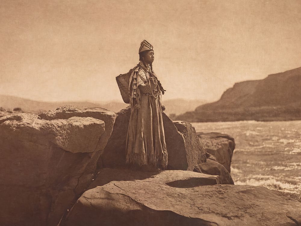 Wishham Maid 1909 art print by Edward S. Curtis for $57.95 CAD