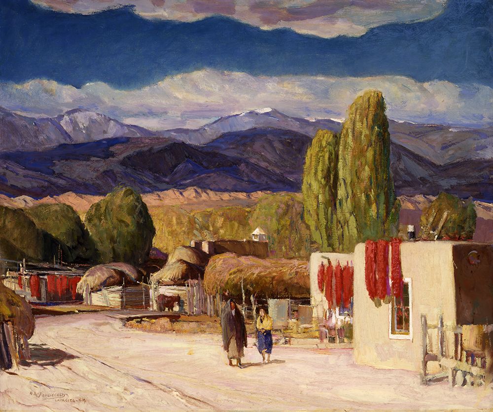 Red Pepper Time 1930 art print by Oscar Edmund Berninghaus for $57.95 CAD