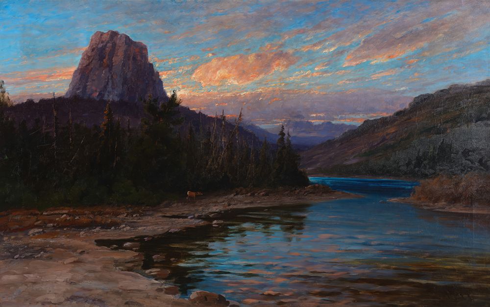 Chief Mountain Glacier Park art print by John Fery for $57.95 CAD