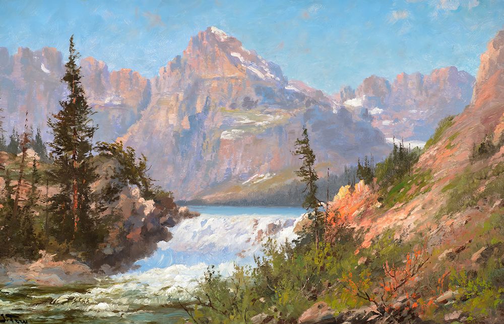 Swift Current Falls art print by John Fery for $57.95 CAD