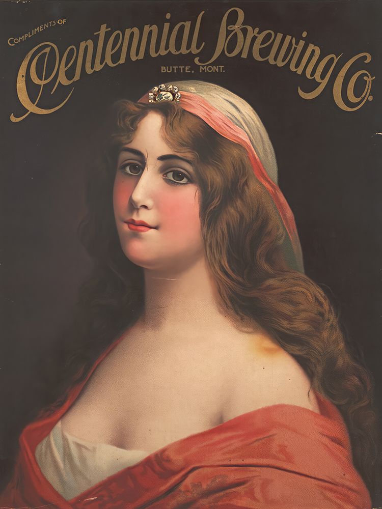 Centennial Brewing Co|Butte Montana art print by Vintage Posters for $57.95 CAD