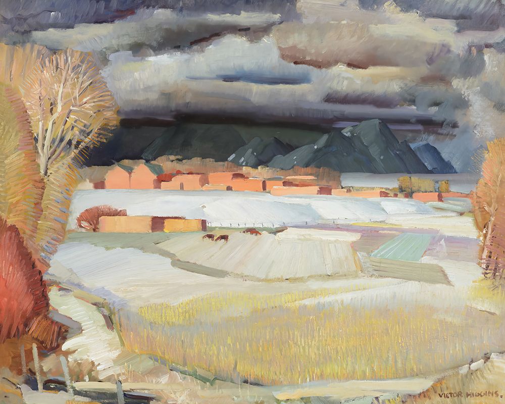 Taos in Winter art print by Victor Higgins for $57.95 CAD