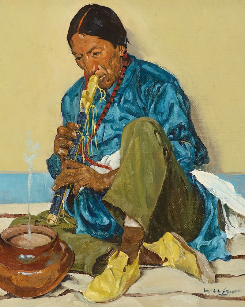The Song of the Olla art print by Walter Ufer for $57.95 CAD