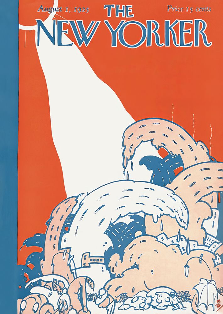 New York Magazine Cover|1 Aug 1925 art print by Vintage Magazine Cover for $57.95 CAD