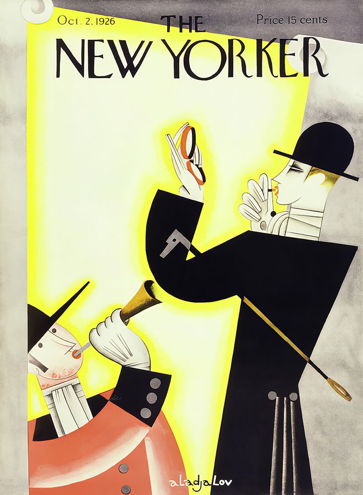 New York Magazine Cover|2 Oct 1926 art print by Vintage Magazine Cover for $57.95 CAD