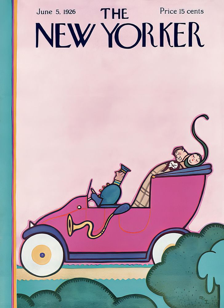 New York Magazine Cover|5 Jun 1926 art print by Vintage Magazine Cover for $57.95 CAD