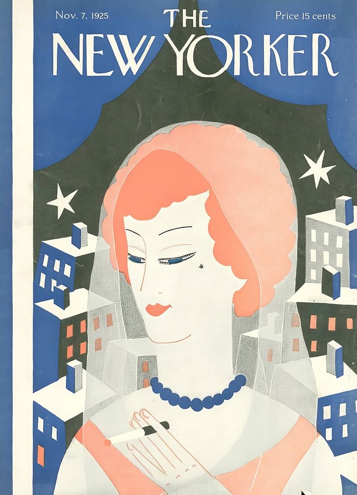 New York Magazine Cover|7 Nov 1925 art print by Vintage Magazine Cover for $57.95 CAD