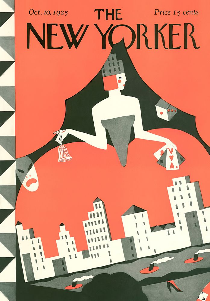 New York Magazine Cover|10 Oct 1925 art print by Vintage Magazine Cover for $57.95 CAD