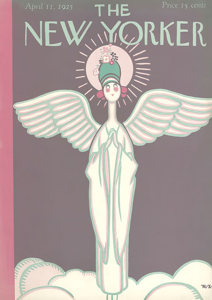 New York Magazine Cover|11 Apr 1925 art print by Vintage Magazine Cover for $57.95 CAD