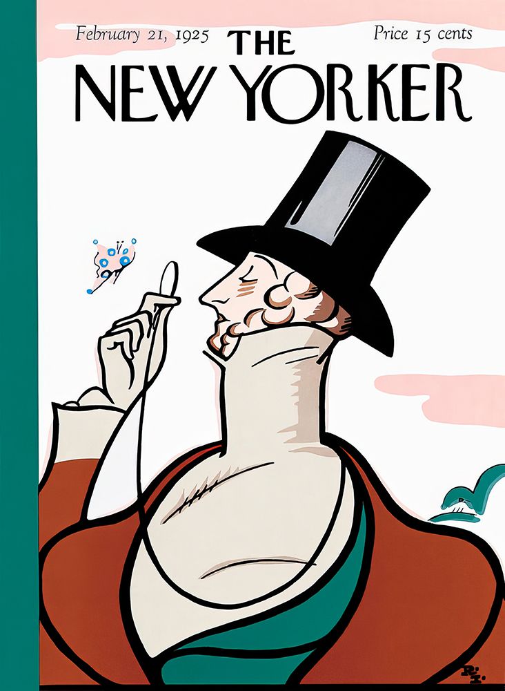 New York Magazine Cover|21 Feb 1925 art print by Vintage Magazine Cover for $57.95 CAD