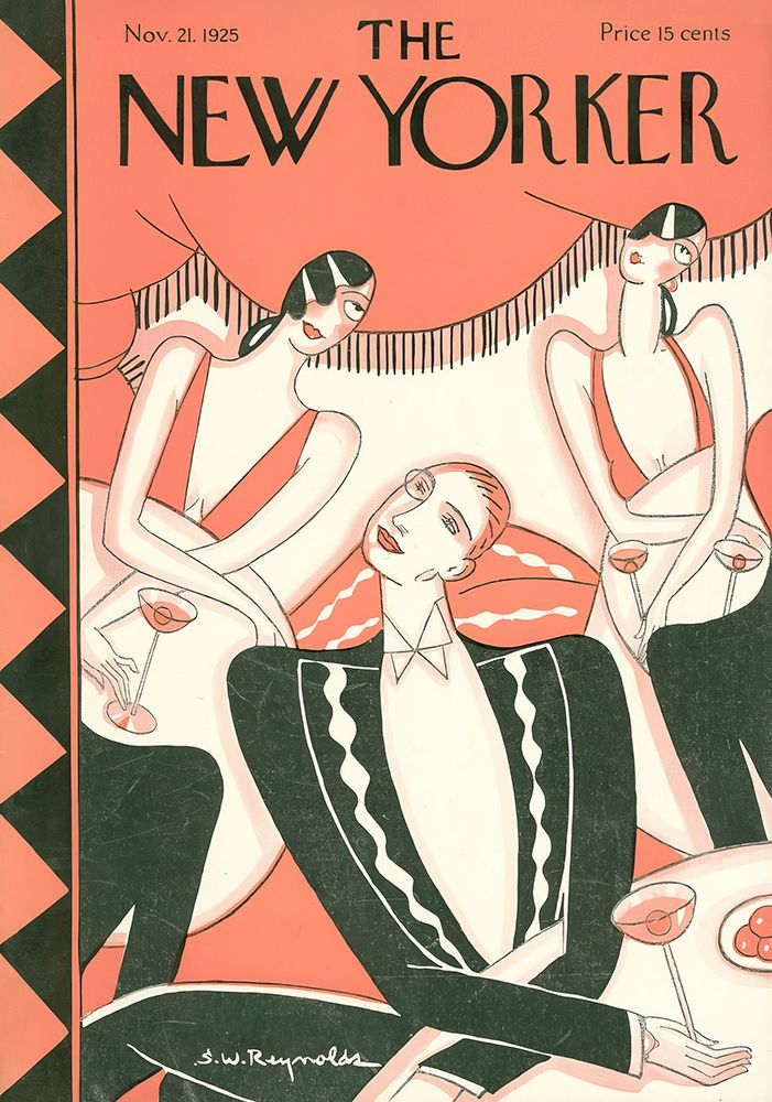 New York Magazine Cover|21 Nov 1925 art print by Vintage Magazine Cover for $57.95 CAD