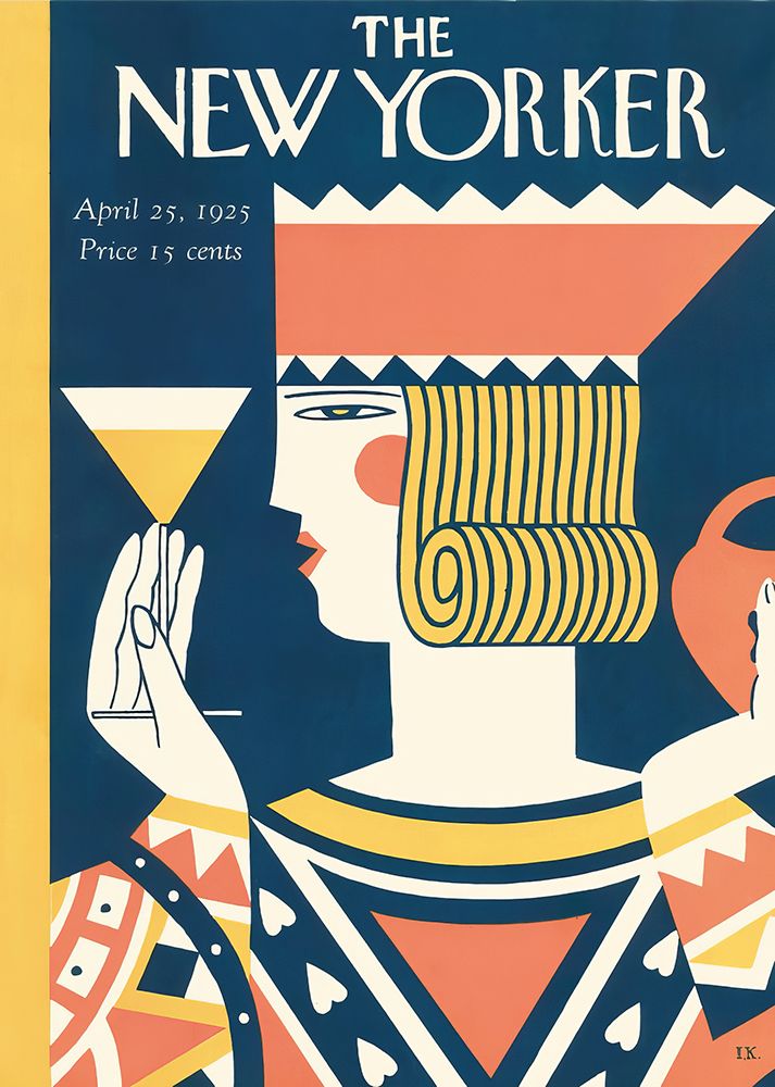 New York Magazine Cover|25 Apr 1925 art print by Vintage Magazine Cover for $57.95 CAD
