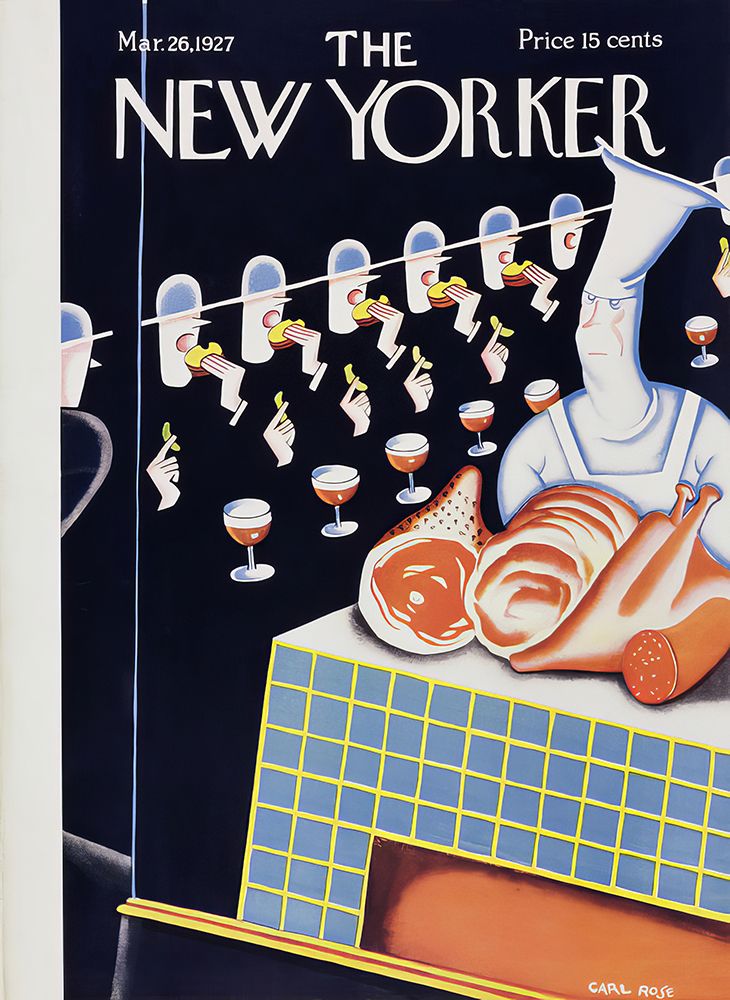 New York Magazine Cover|26 Mar 1927 art print by Vintage Magazine Cover for $57.95 CAD