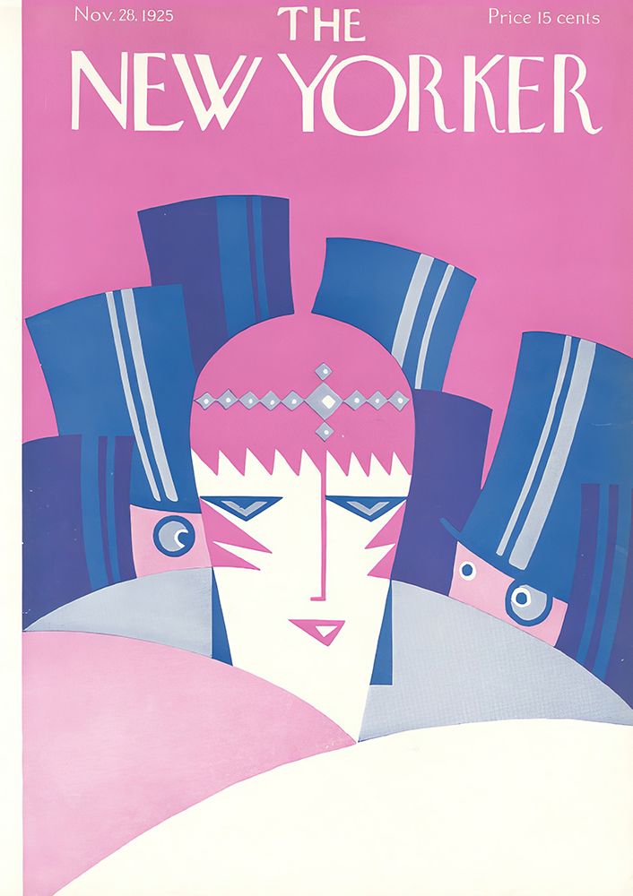 New York Magazine Cover|28 Nov 1925 art print by Vintage Magazine Cover for $57.95 CAD