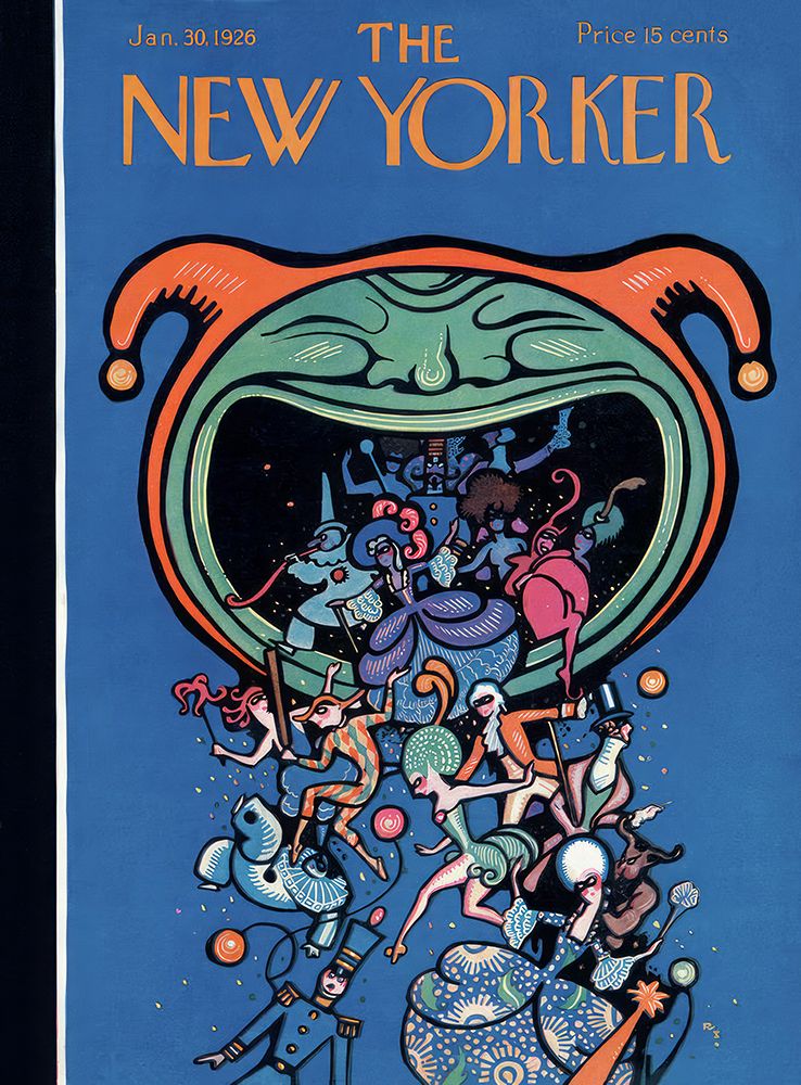 New York Magazine Cover|30 Jan 1926 art print by Vintage Magazine Cover for $57.95 CAD